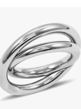 Calvin Klein Continue Ring in Stainless Steel